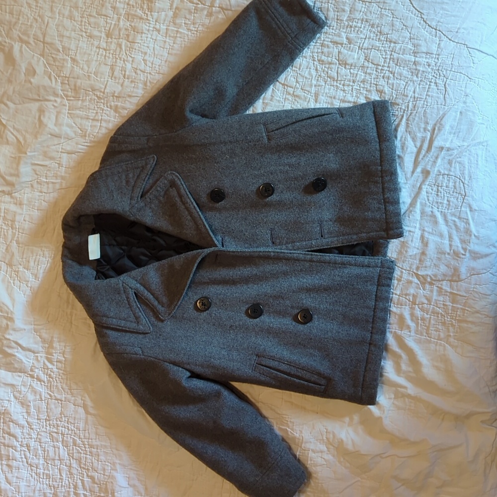 Crazy 8, Child's Grey Winter Coat, Size XS (4)